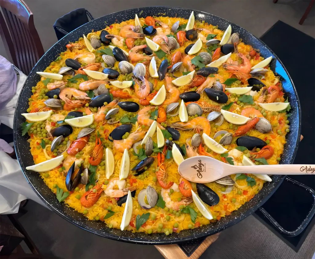 Sunday Paella at Adega Gaucha The Modern Brazilian Steakhouse in Orlando Kissimmee Deerfield Beach